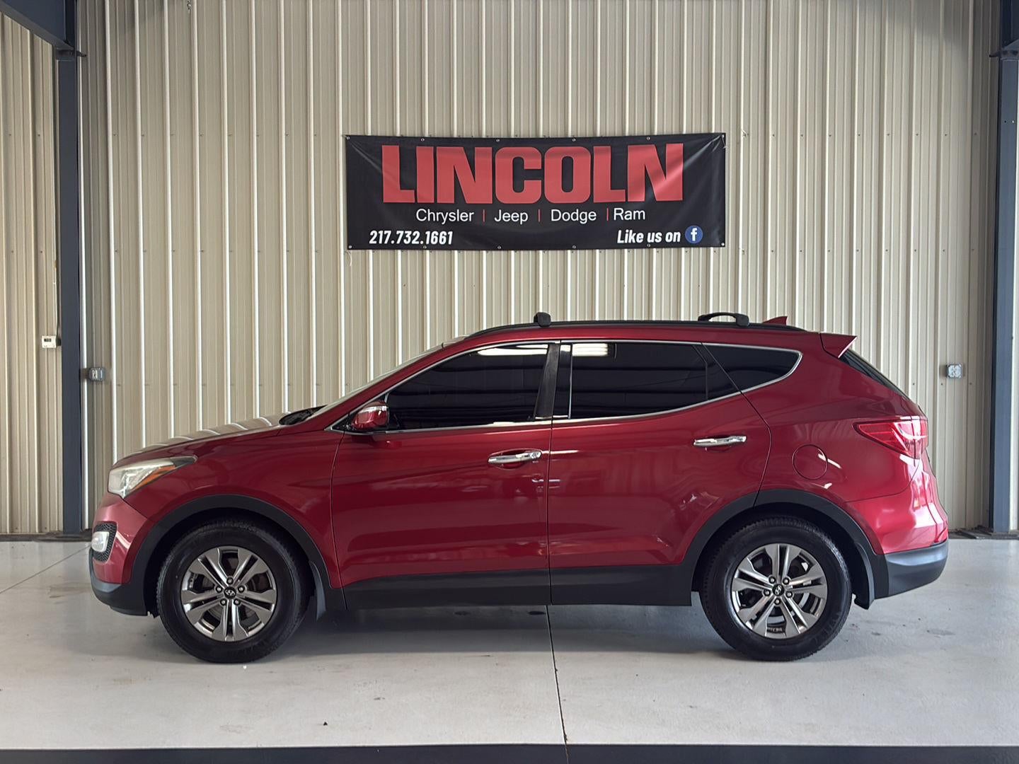 Used 2016 Hyundai Santa Fe Sport with VIN 5XYZUDLB3GG312169 for sale in Lincoln, IL