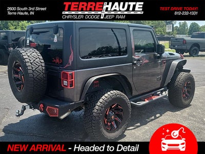 2016 Jeep Wrangler Black Bear
