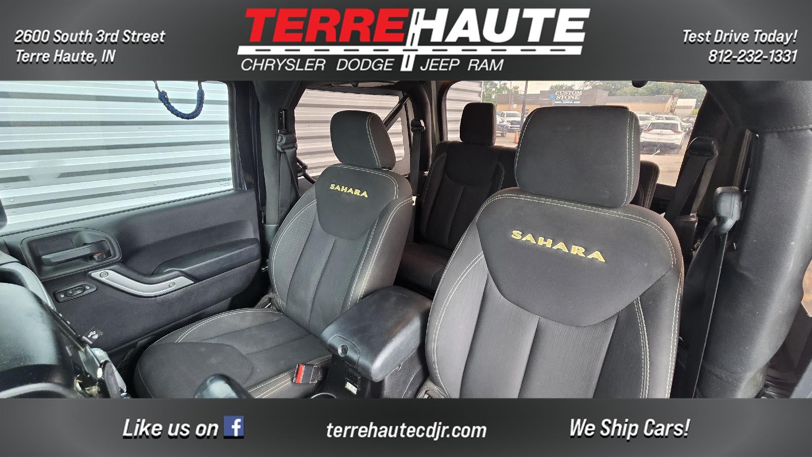 2015 Jeep Wrangler Sahara