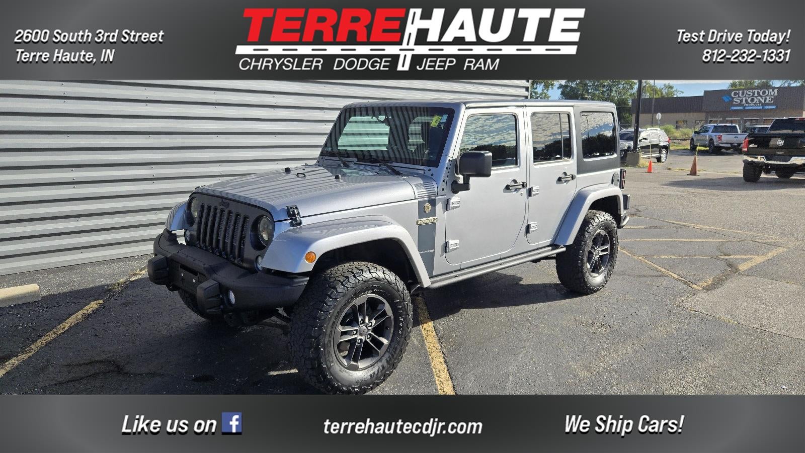 2018 Jeep Wrangler JK Unlimited Freedom Edition
