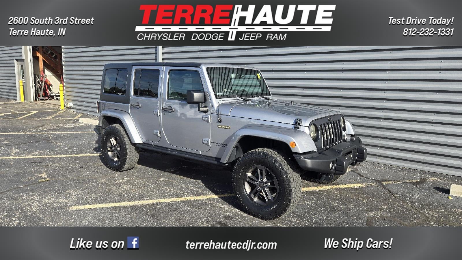 2018 Jeep Wrangler JK Unlimited Freedom Edition