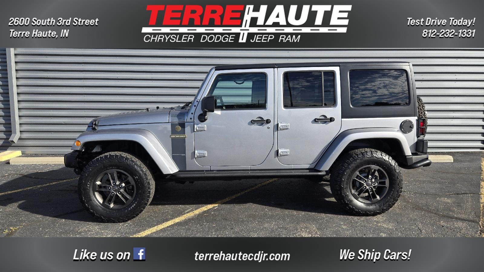 2018 Jeep Wrangler JK Unlimited Freedom Edition