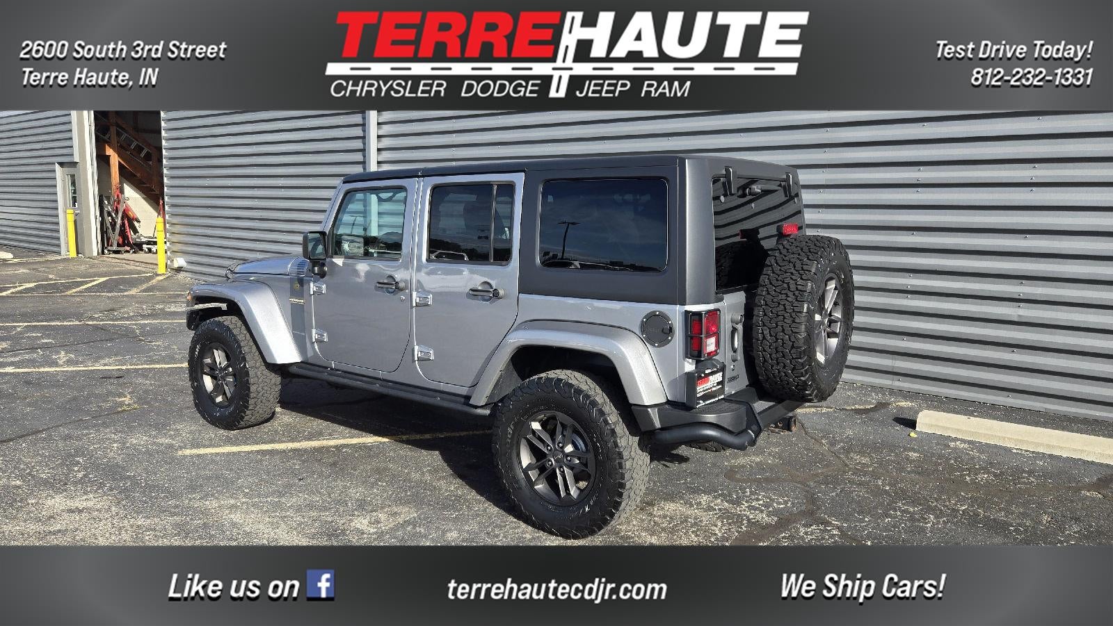 2018 Jeep Wrangler JK Unlimited Freedom Edition