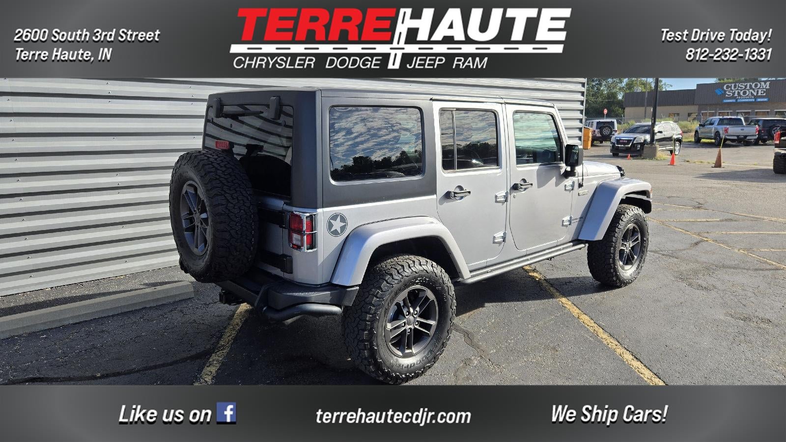 2018 Jeep Wrangler JK Unlimited Freedom Edition