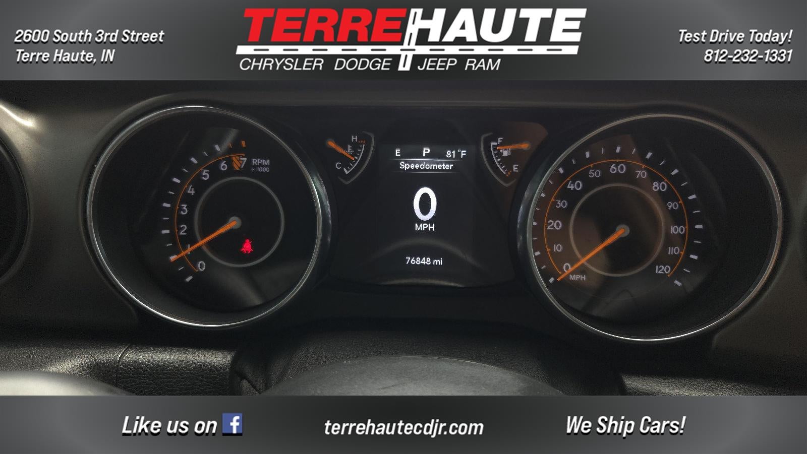 2019 Jeep Wrangler Unlimited Sport S