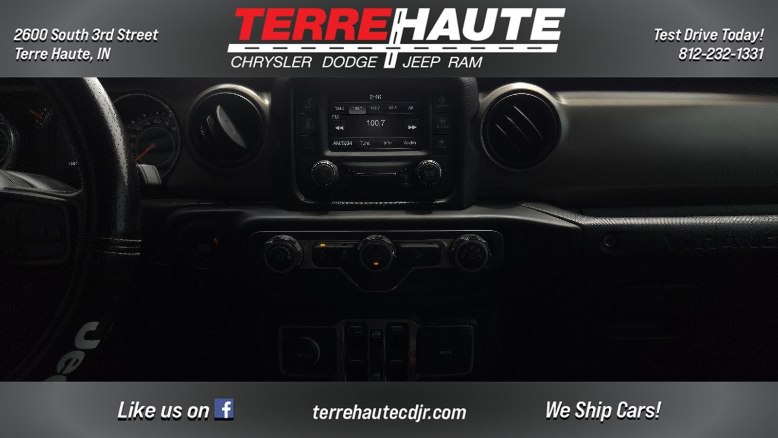 2019 Jeep Wrangler Unlimited Sport S