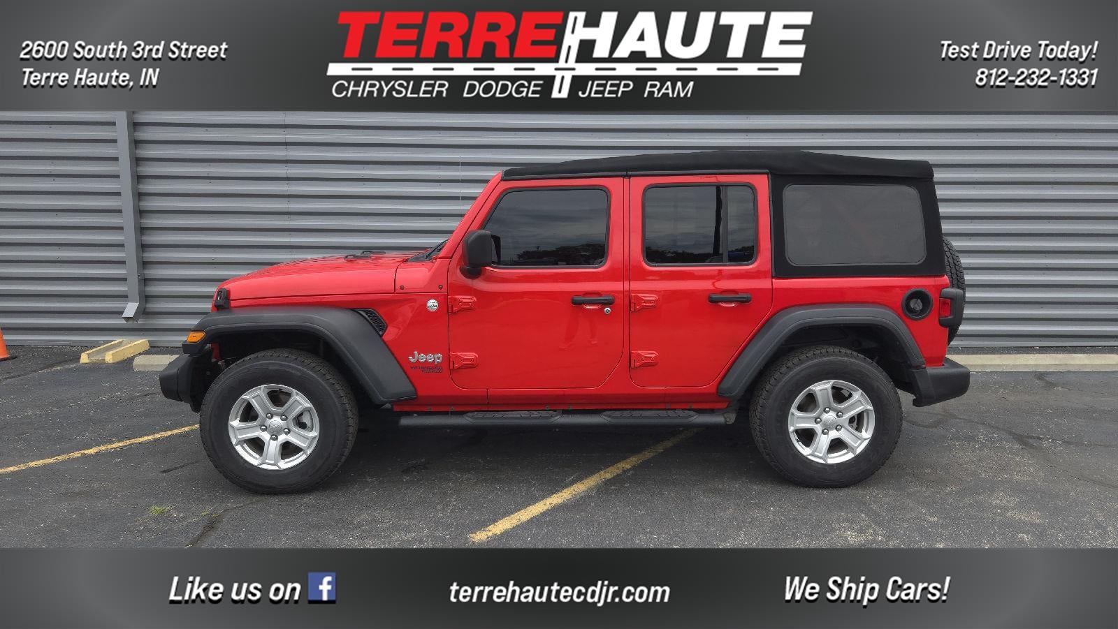 2019 Jeep Wrangler Unlimited Sport S