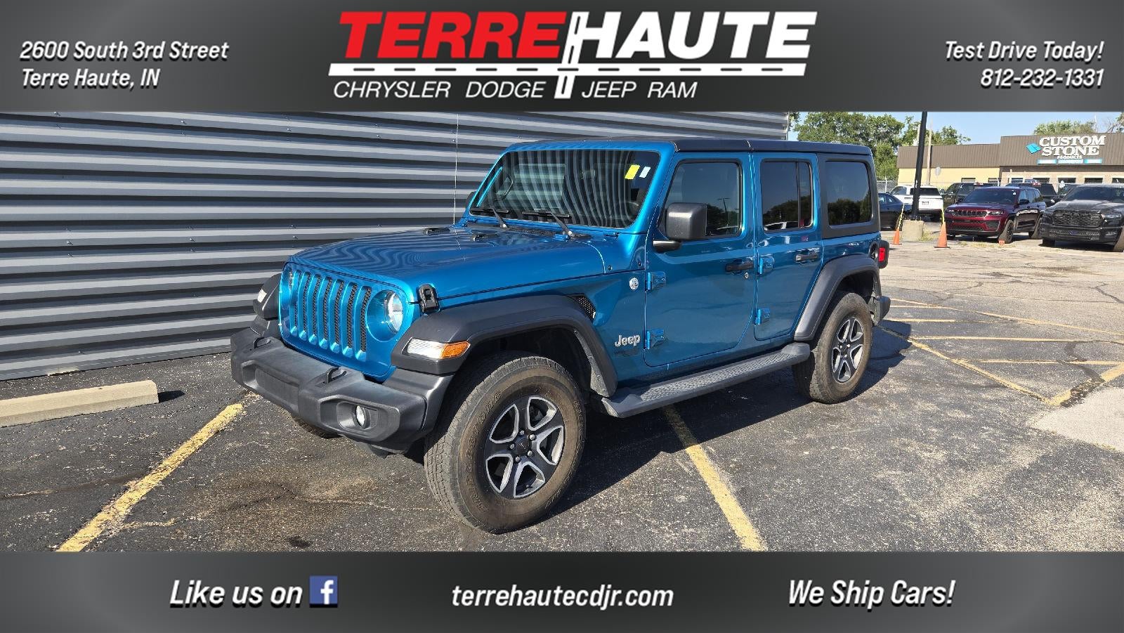 2020 Jeep Wrangler Unlimited Sport S