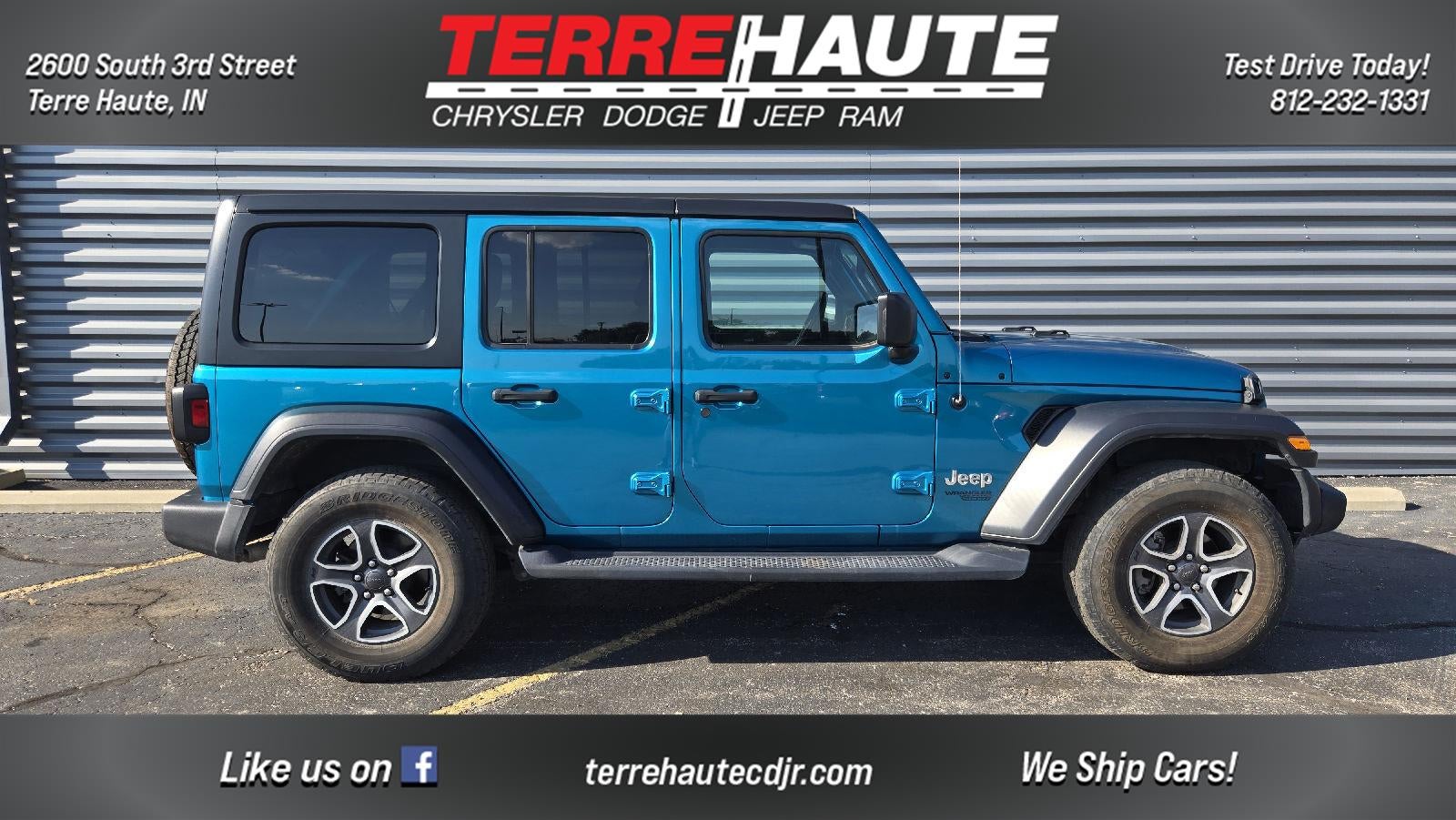 2020 Jeep Wrangler Unlimited Sport S