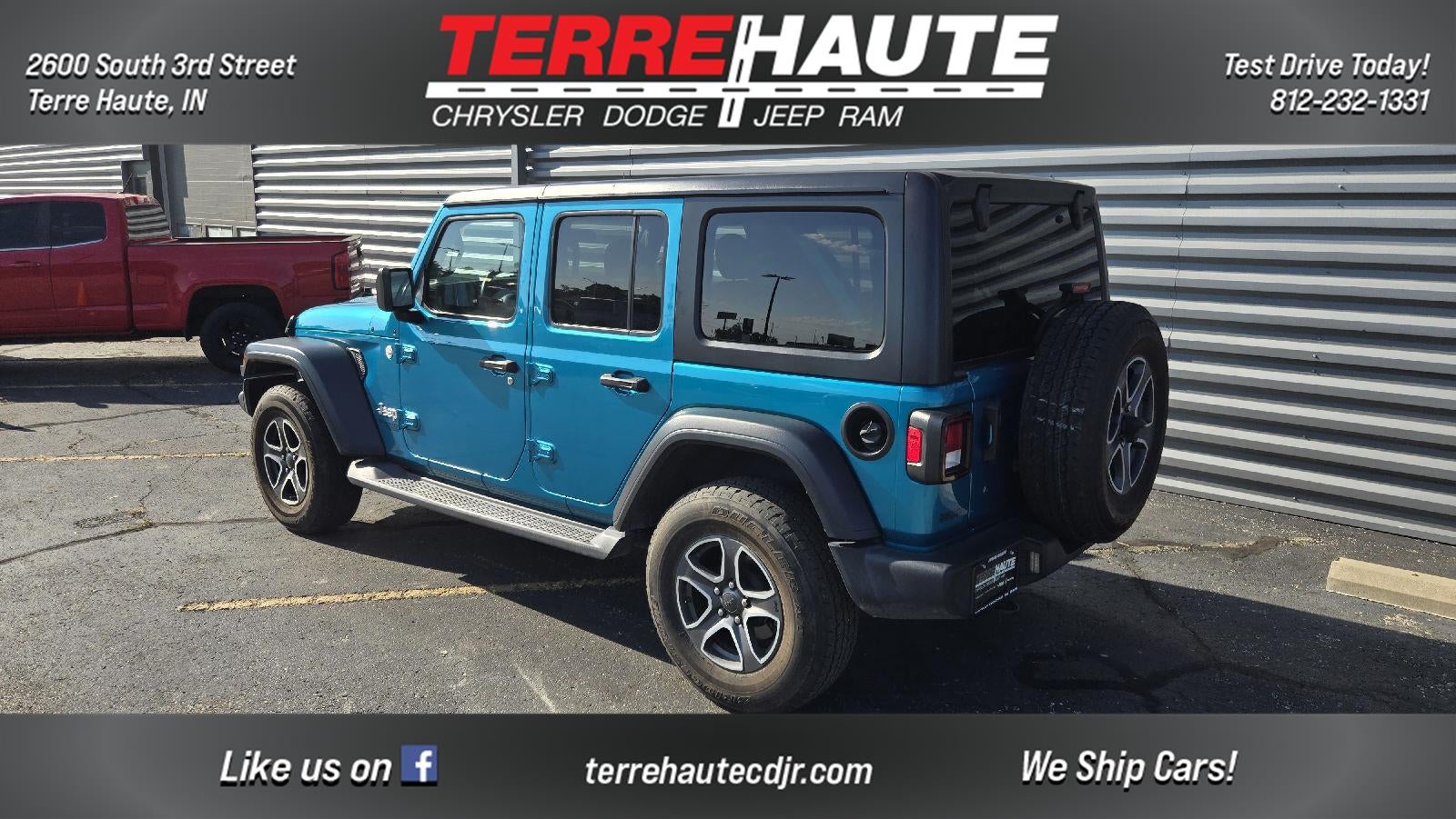 2020 Jeep Wrangler Unlimited Sport S