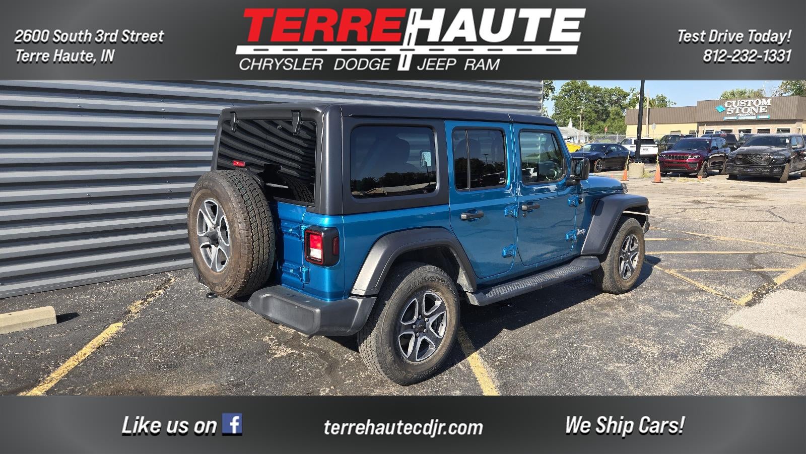 2020 Jeep Wrangler Unlimited Sport S