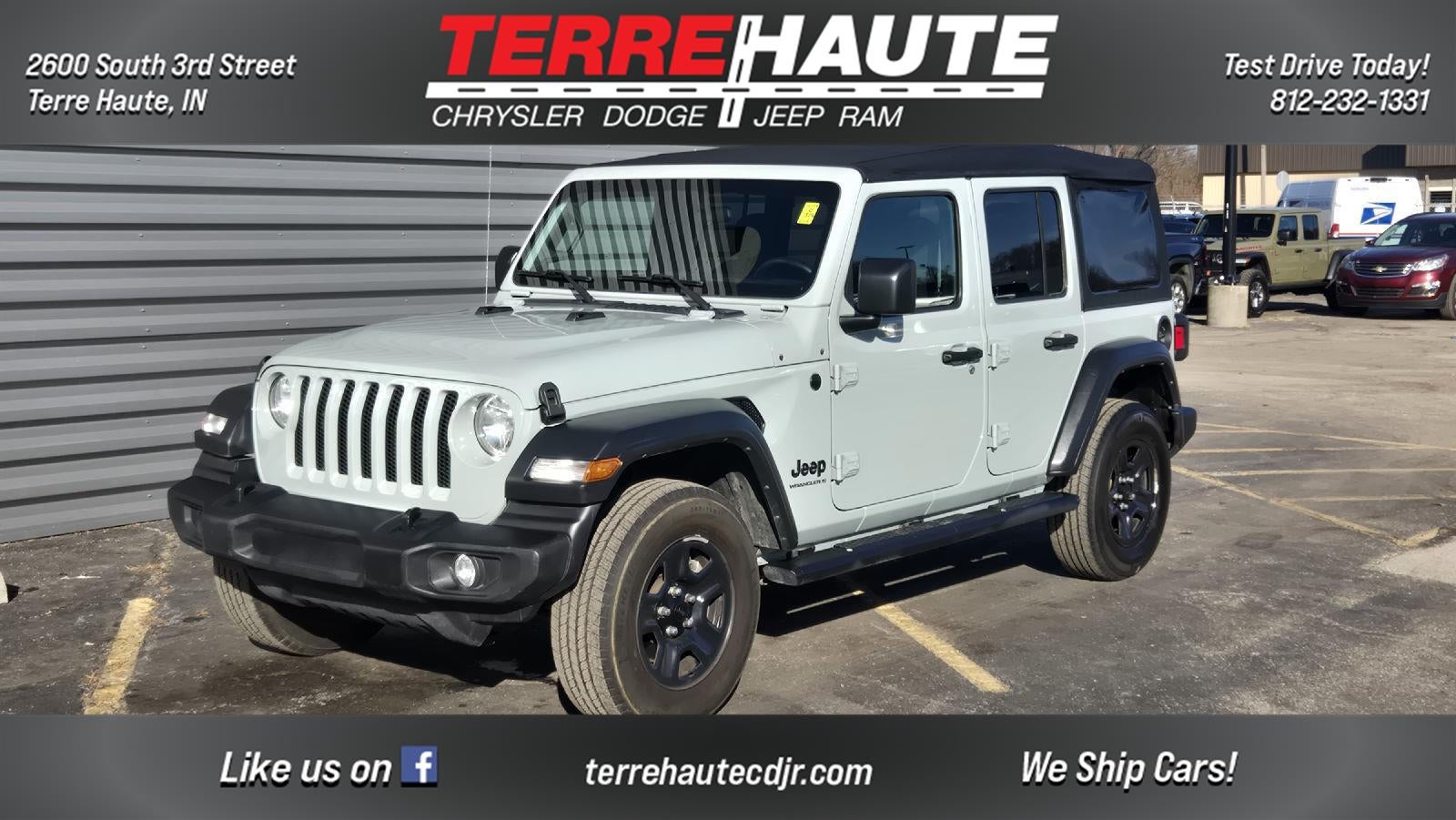 2023 Jeep WRANGLER SPORT 4 DOOR 4X4