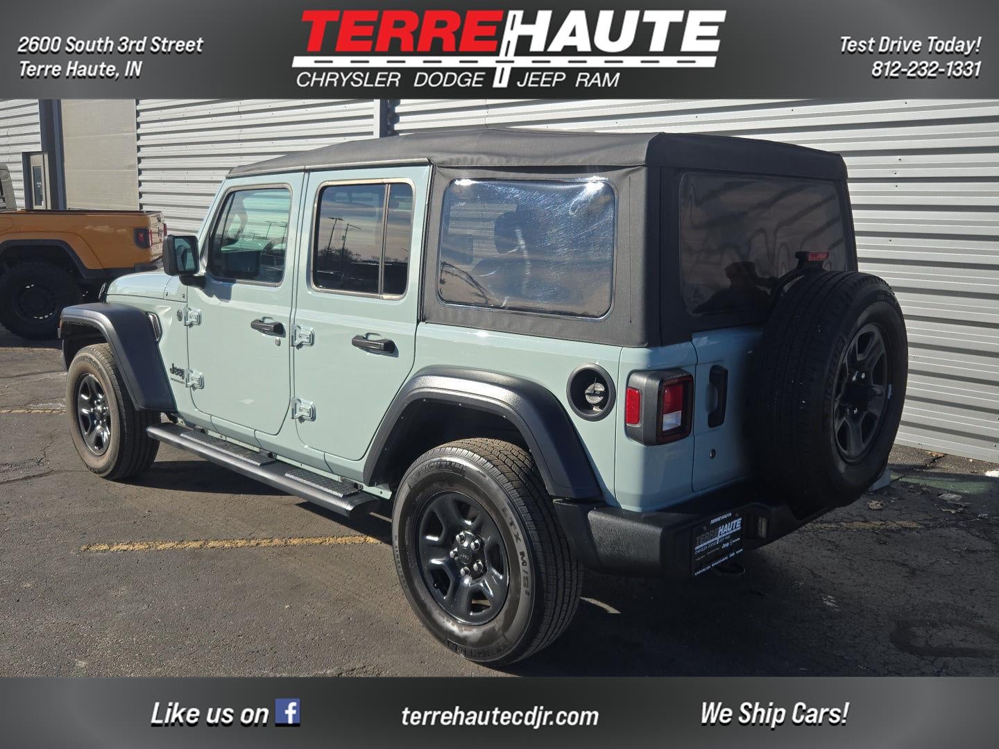 2023 Jeep WRANGLER SPORT 4 DOOR 4X4