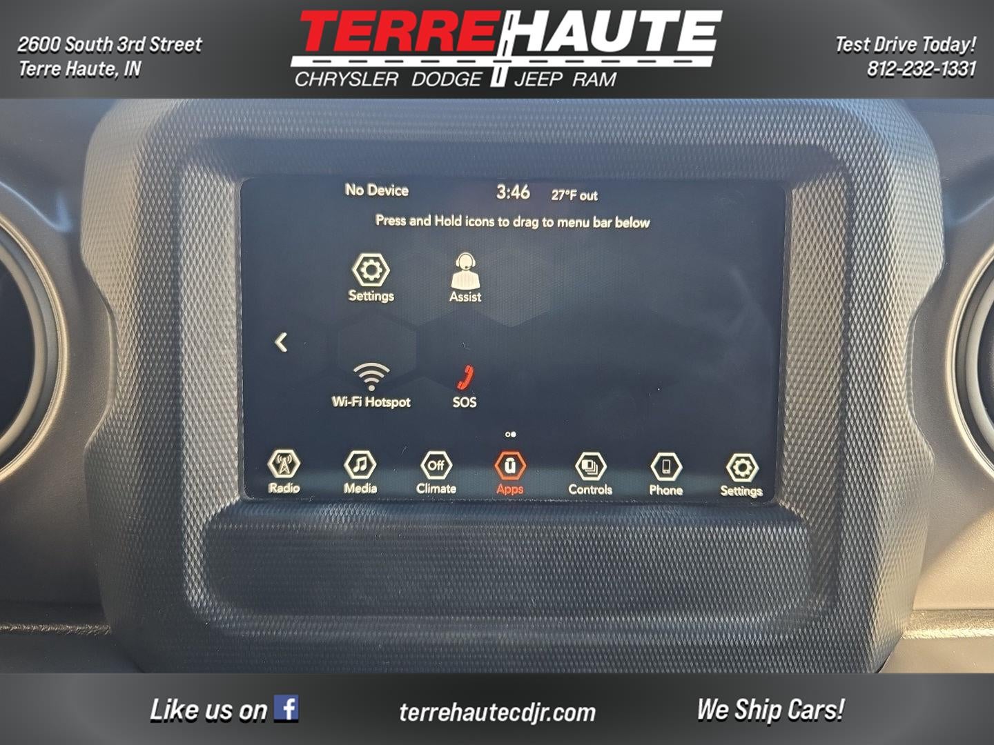 2023 Jeep WRANGLER SPORT 4 DOOR 4X4