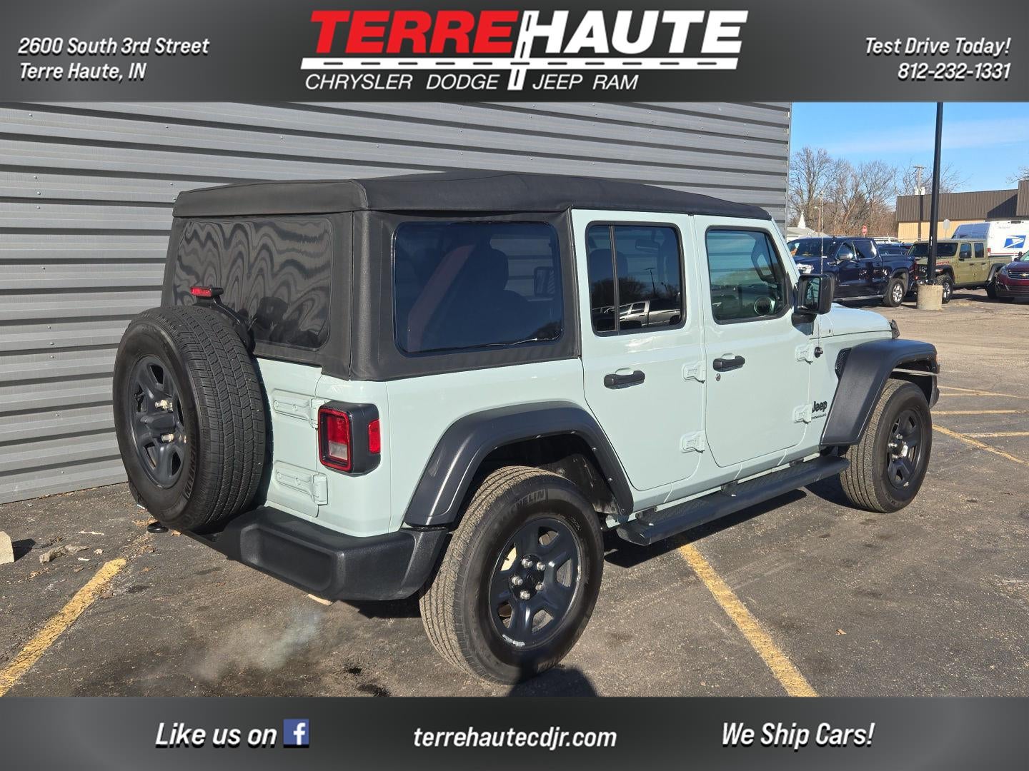 2023 Jeep WRANGLER SPORT 4 DOOR 4X4