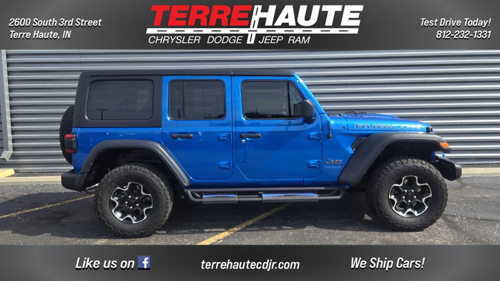2021 Jeep Wrangler 4xe Unlimited Rubicon