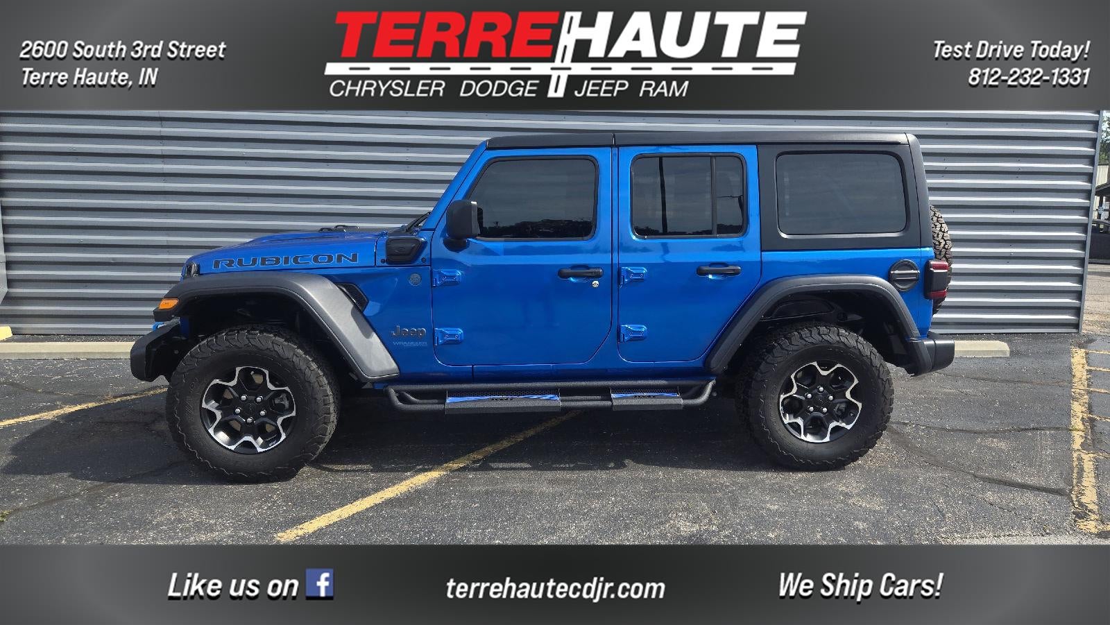 2021 Jeep Wrangler 4xe Unlimited Rubicon