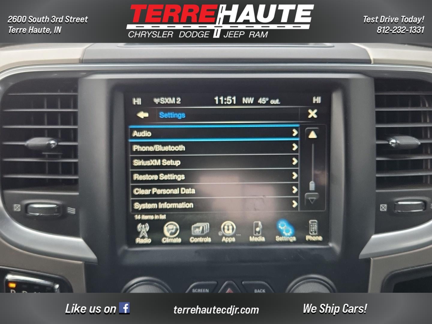 2017 RAM 1500 Big Horn