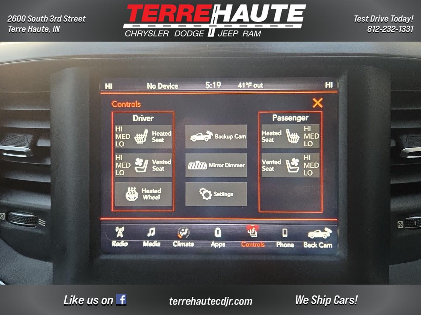 2019 RAM 1500 Laramie