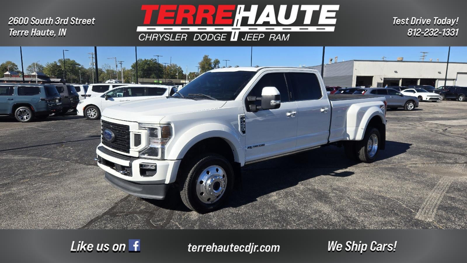 2022 Ford Super Duty F-450 DRW Platinum