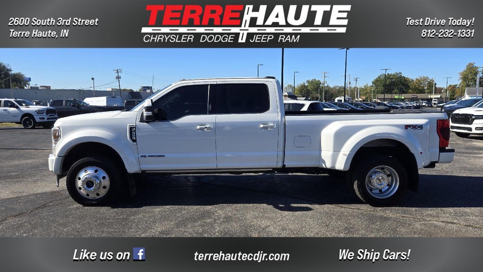 2022 Ford Super Duty F-450 DRW Platinum