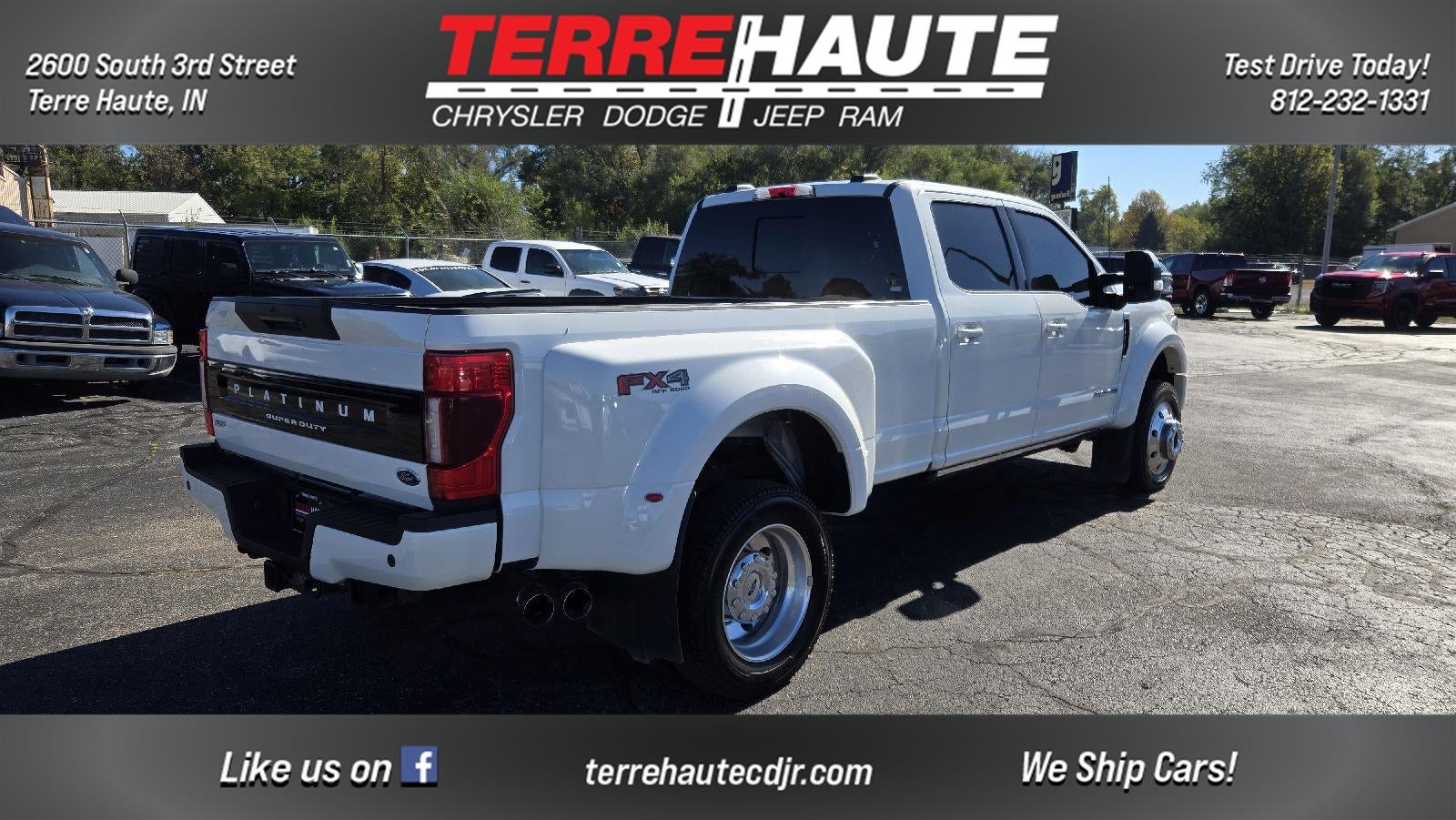 2022 Ford Super Duty F-450 DRW Platinum