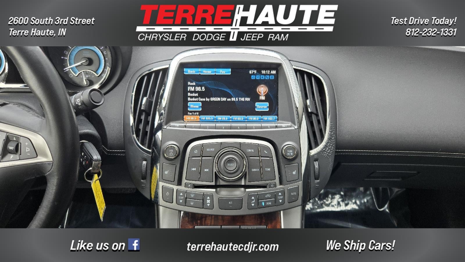 2013 Buick Lacrosse Leather