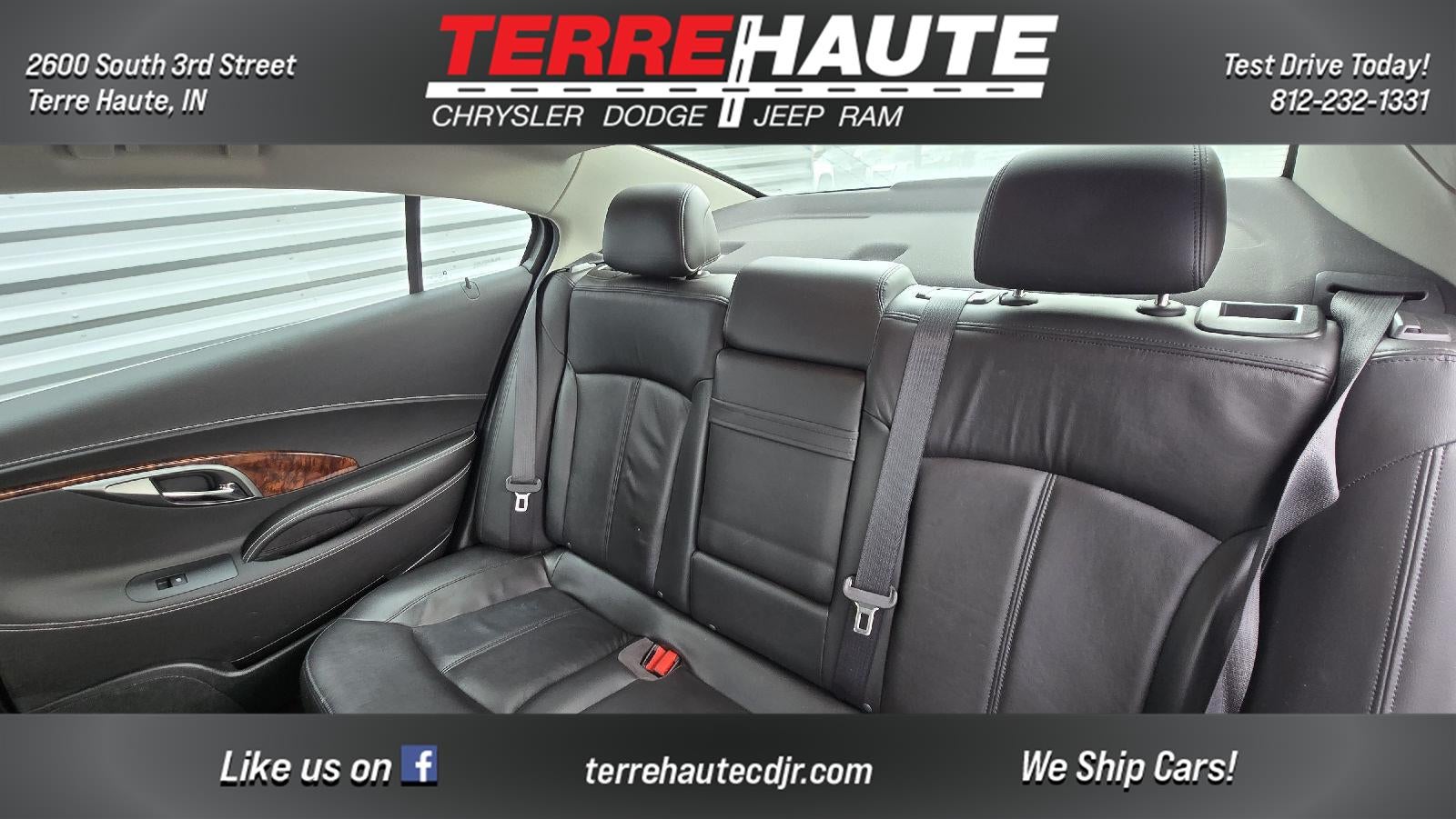 2013 Buick Lacrosse Leather