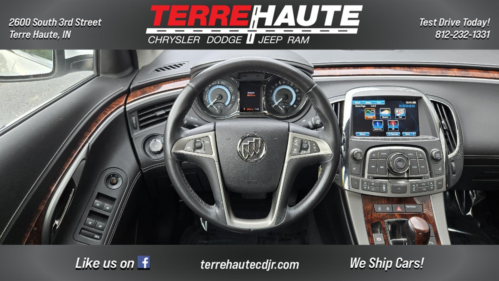 2013 Buick Lacrosse Leather