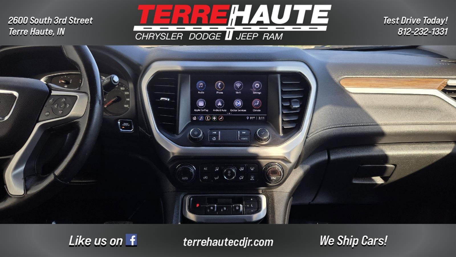 2020 GMC Acadia SLE