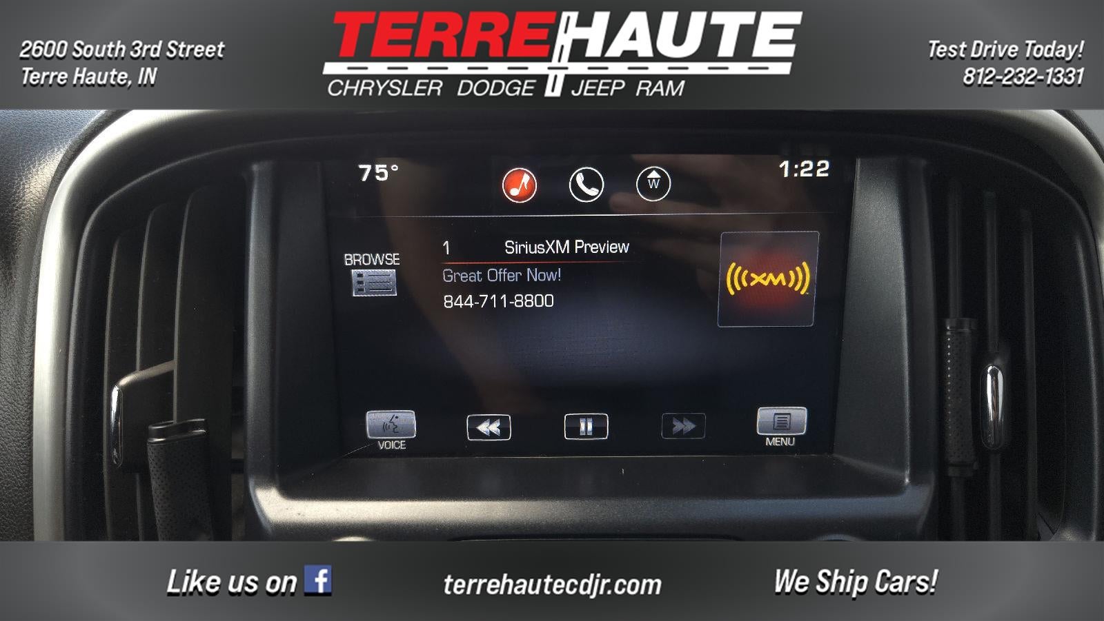 2015 GMC Canyon 4WD SLT