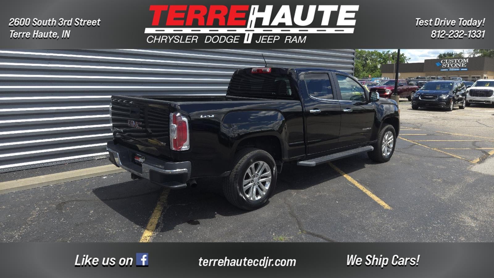 2015 GMC CANYON 4WD SLT