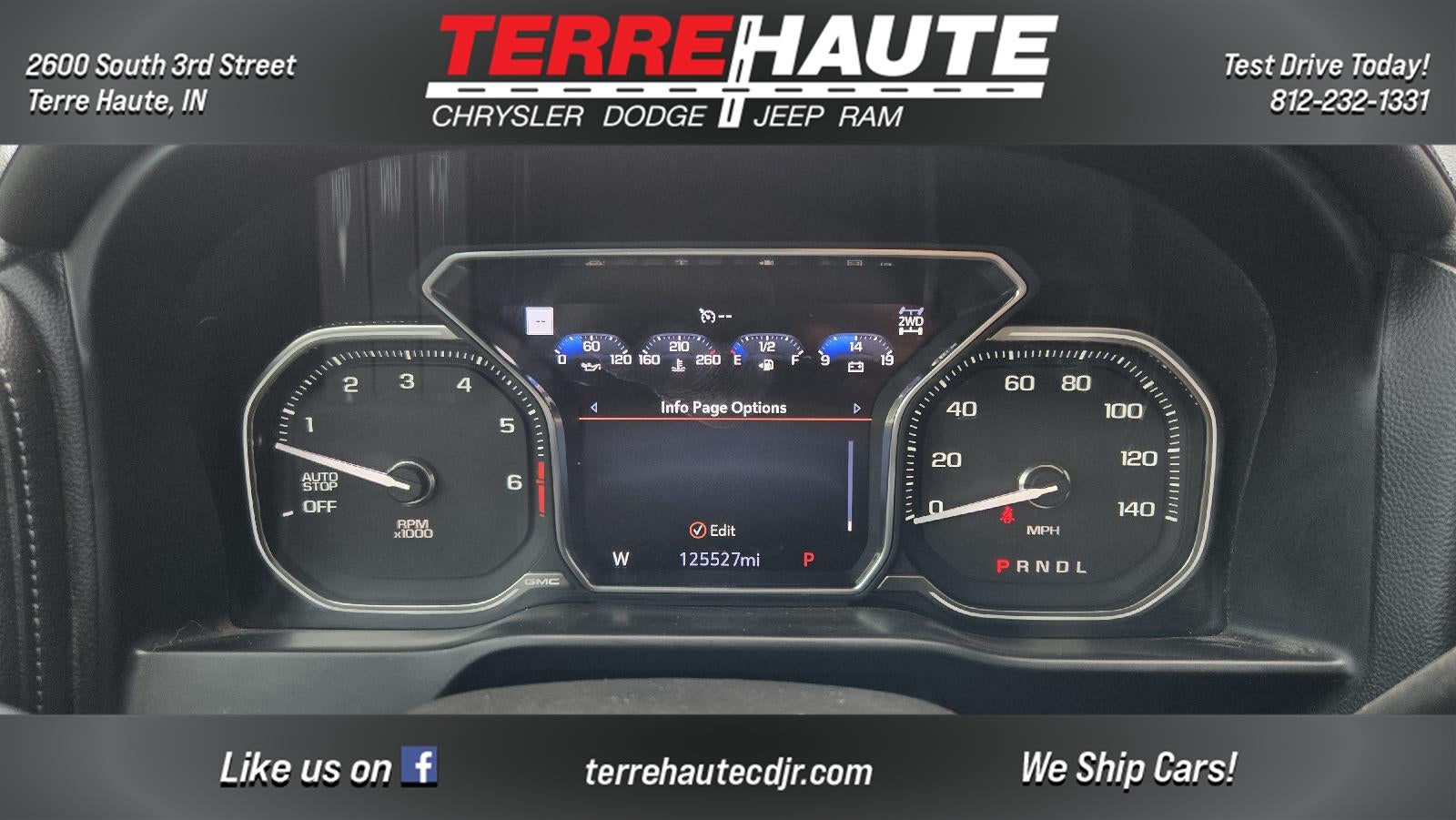 2019 GMC SIERRA 1500 4WD CREW CAB 147 DENALI