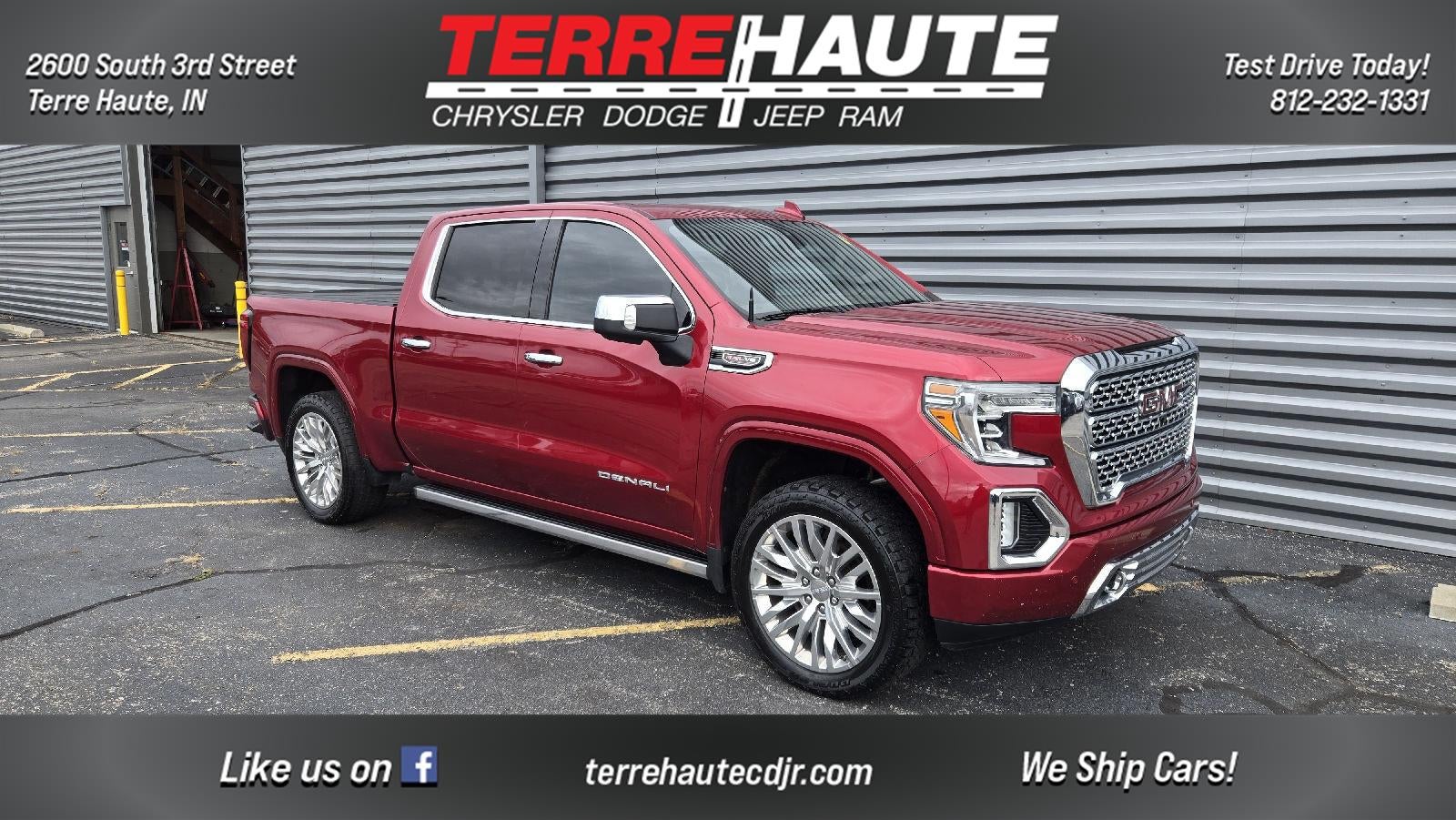 2019 GMC SIERRA 1500 4WD CREW CAB 147 DENALI