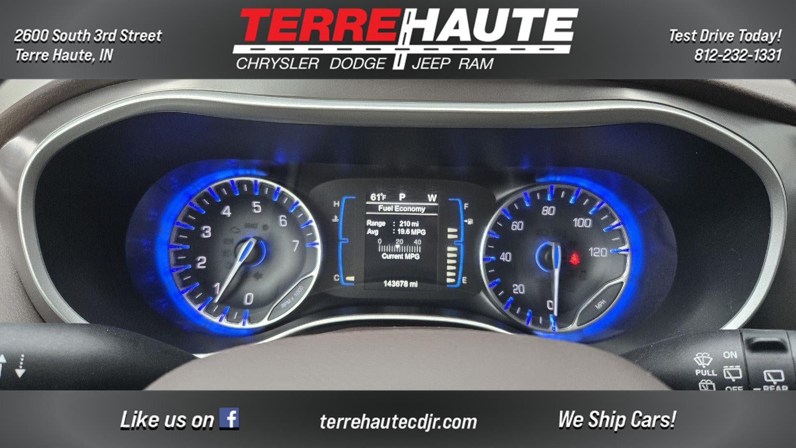 2017 Chrysler Pacifica LX