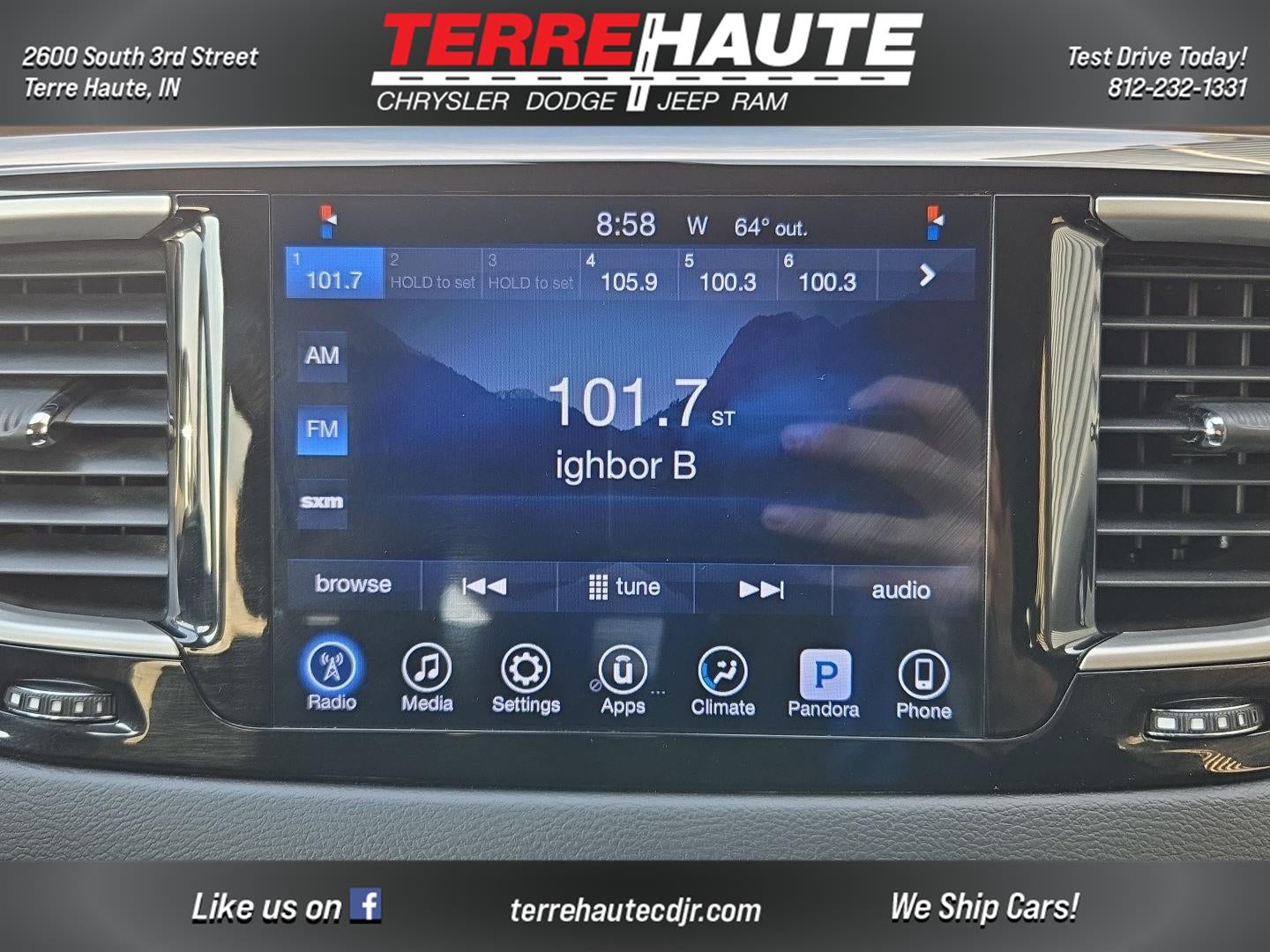 2017 Chrysler Pacifica Touring