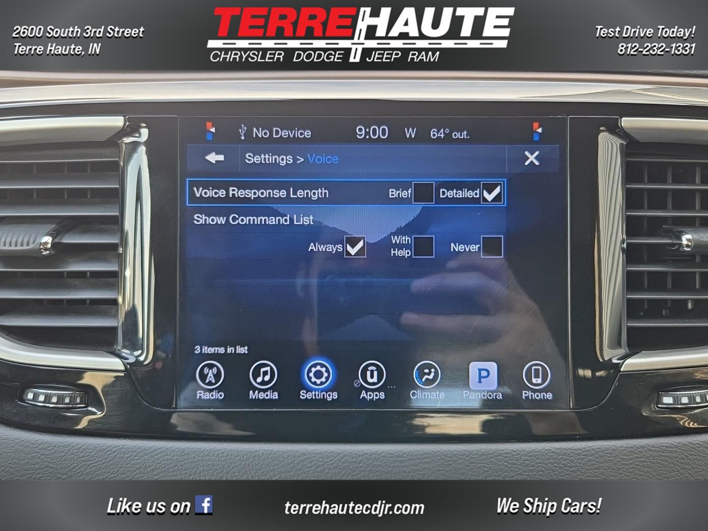 2017 Chrysler Pacifica Touring