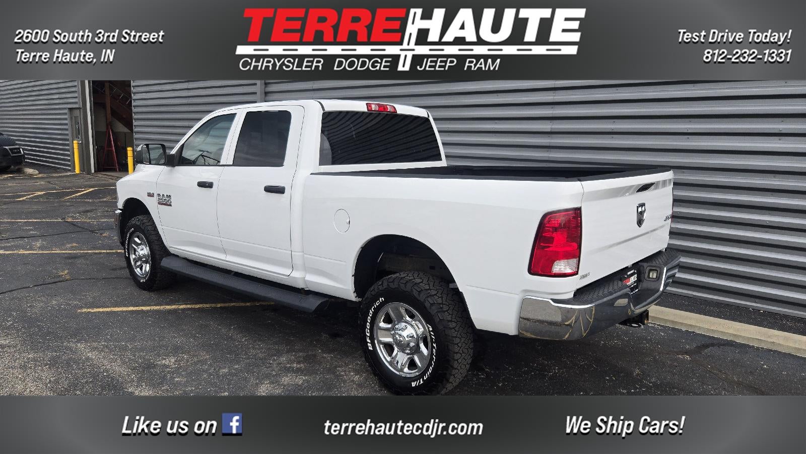 2018 RAM 2500 Tradesman