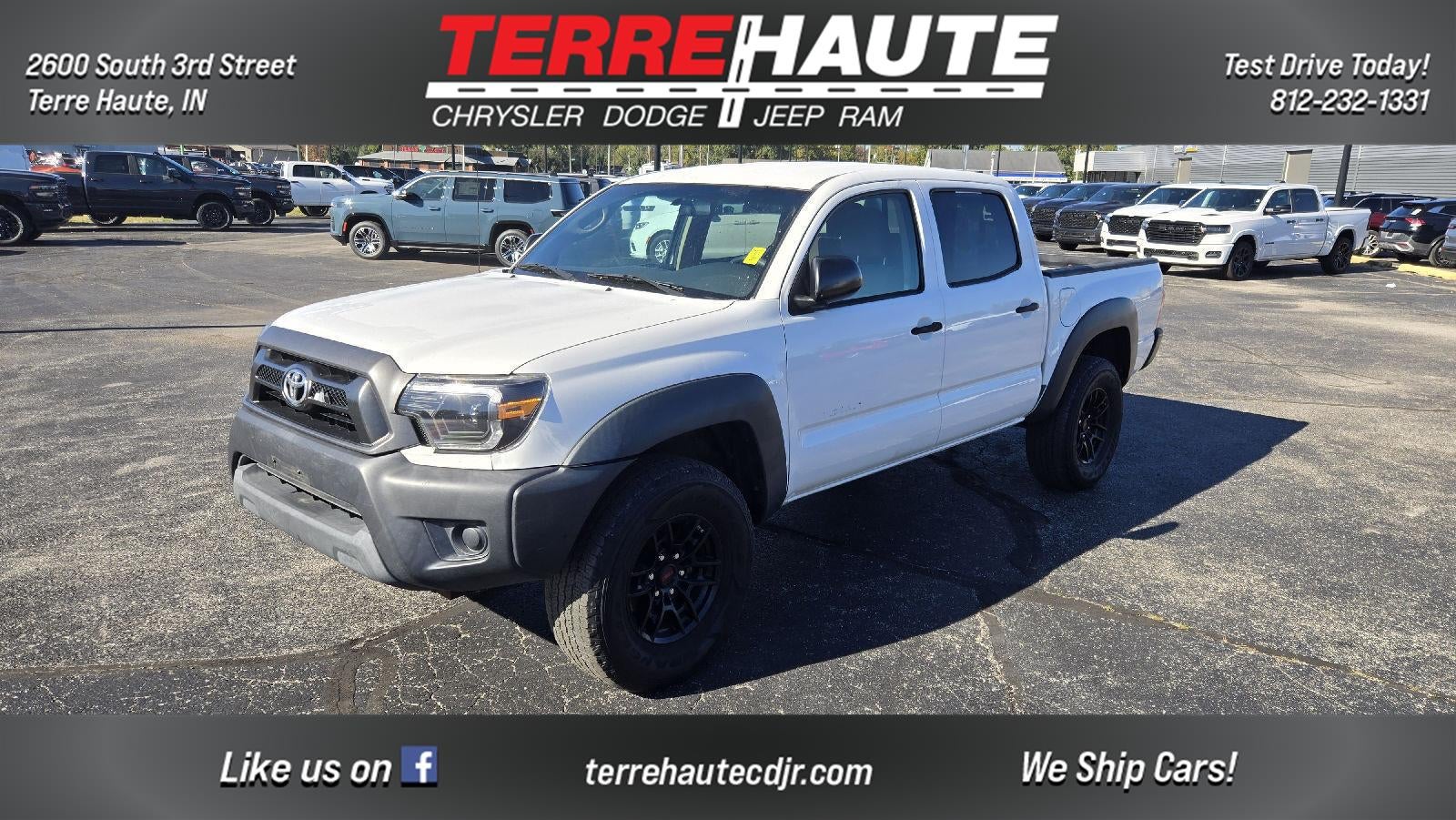 2014 Toyota Tacoma 4WD DOUBLE CAB V6 MT