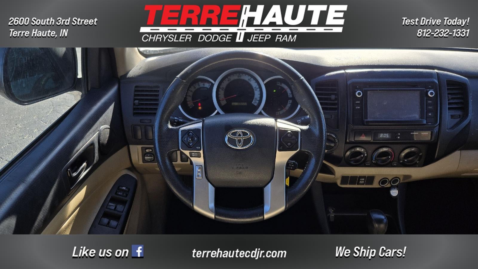 2014 Toyota Tacoma 4WD DOUBLE CAB V6 MT