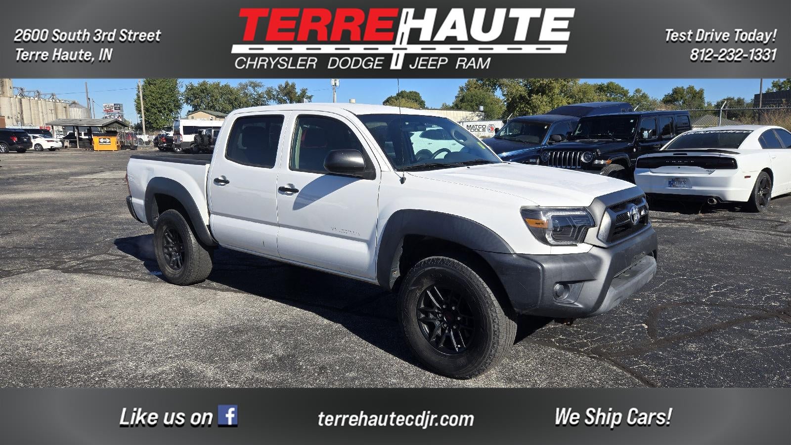 2014 Toyota Tacoma 4WD DOUBLE CAB V6 MT