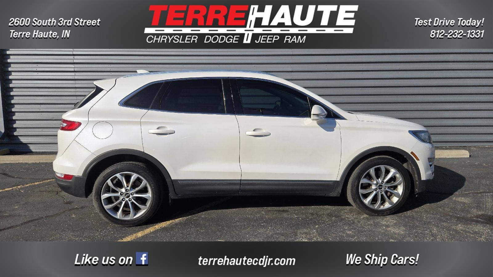 2017 Lincoln MKC Select