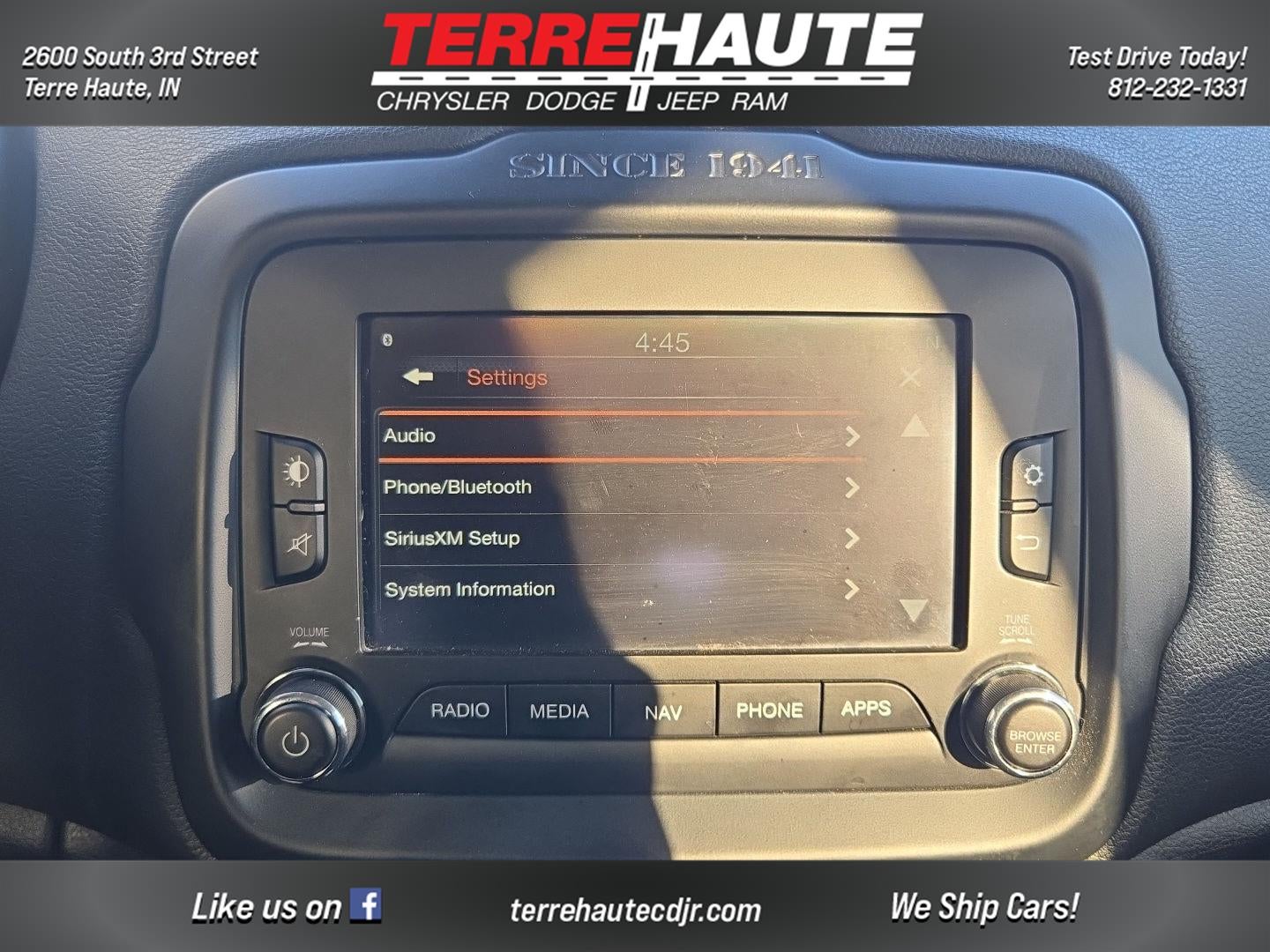 2016 Jeep Renegade Trailhawk