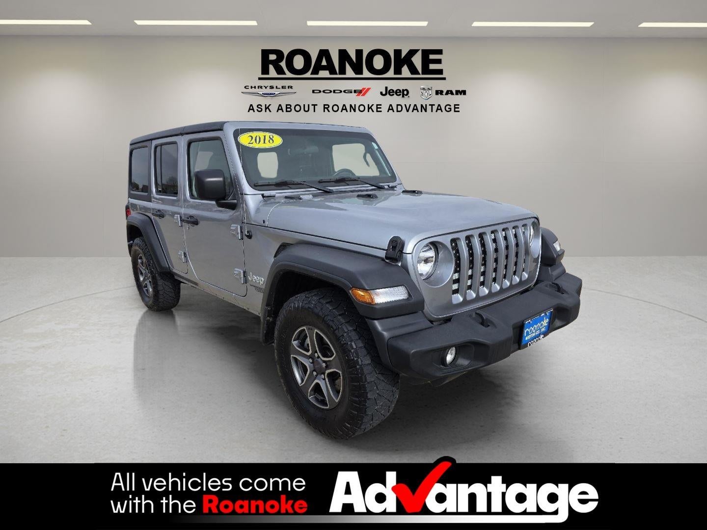 2018 Jeep Wrangler Unlimited Sport S