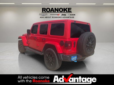 2022 Jeep Wrangler 4Xe Unlimited Sahara