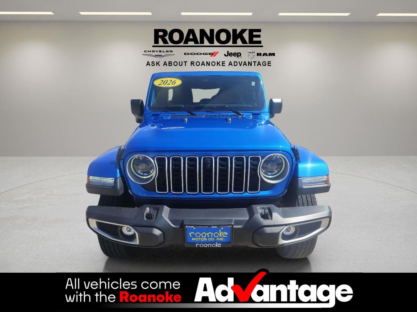 2026 Jeep Wrangler Sahara