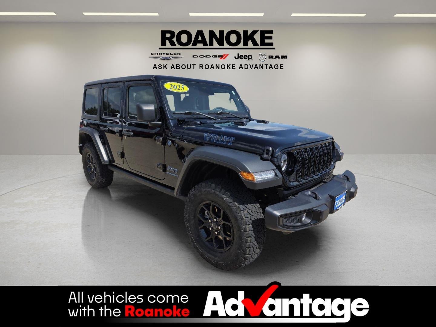 2025 Jeep Wrangler 4xe Willys