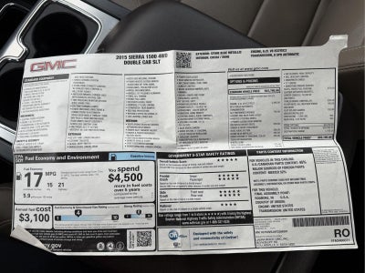 2015 GMC Sierra 1500 SLT