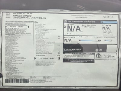2026 RAM 3500 Chassis Cab Tradesman