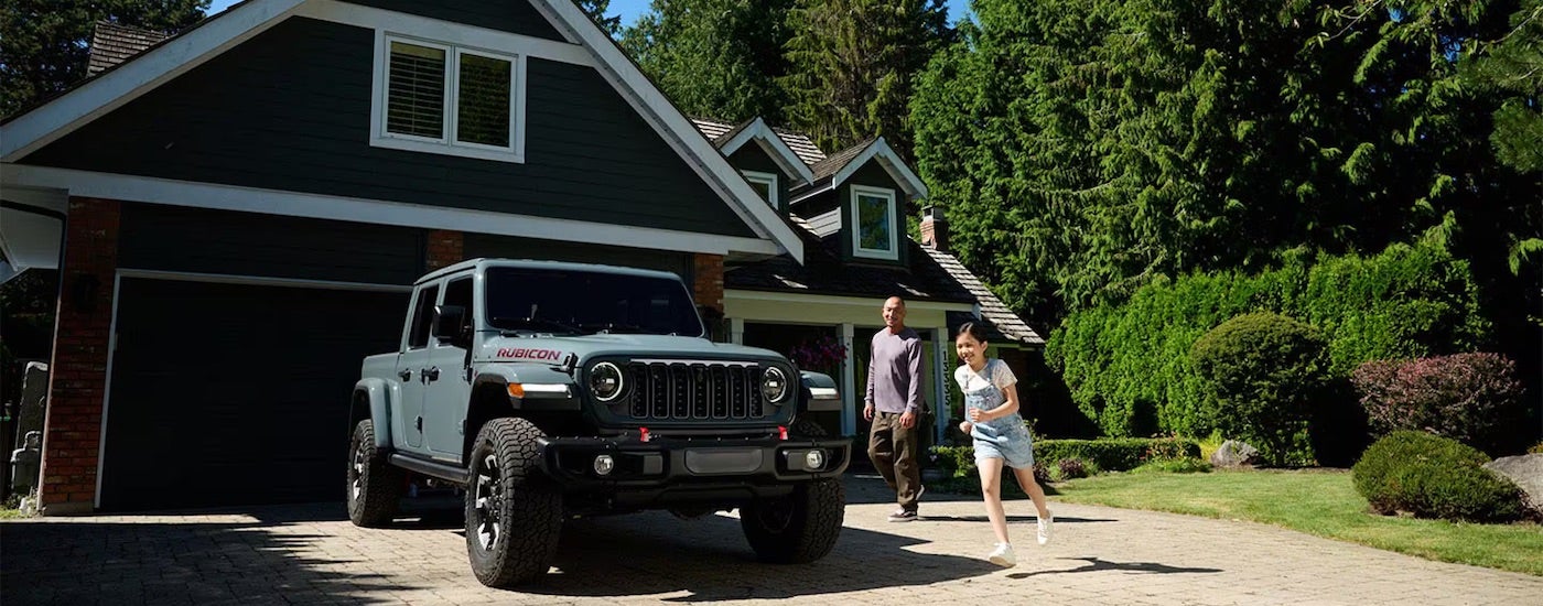 2025 Jeep Wrangler Rubicon parked in a driveway
